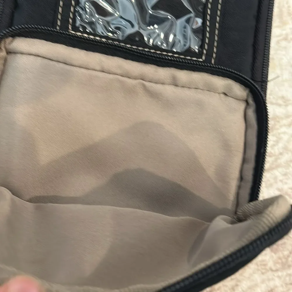 Baggallini Black Crossbody Bag with Adjustable Strap